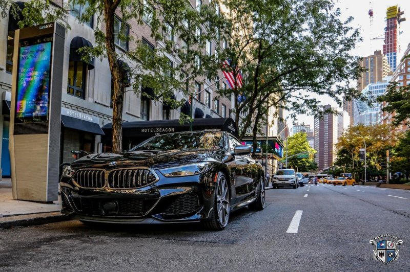 BMW m5 and New York