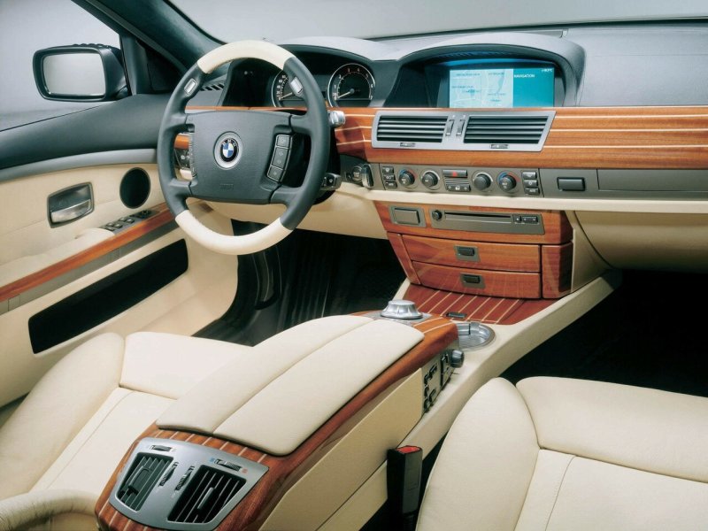 BMW 7 е65 салон