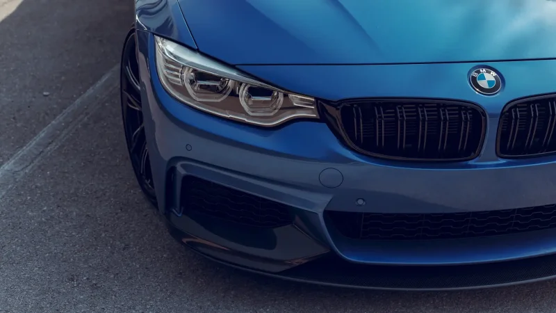 BMW m4 Blue
