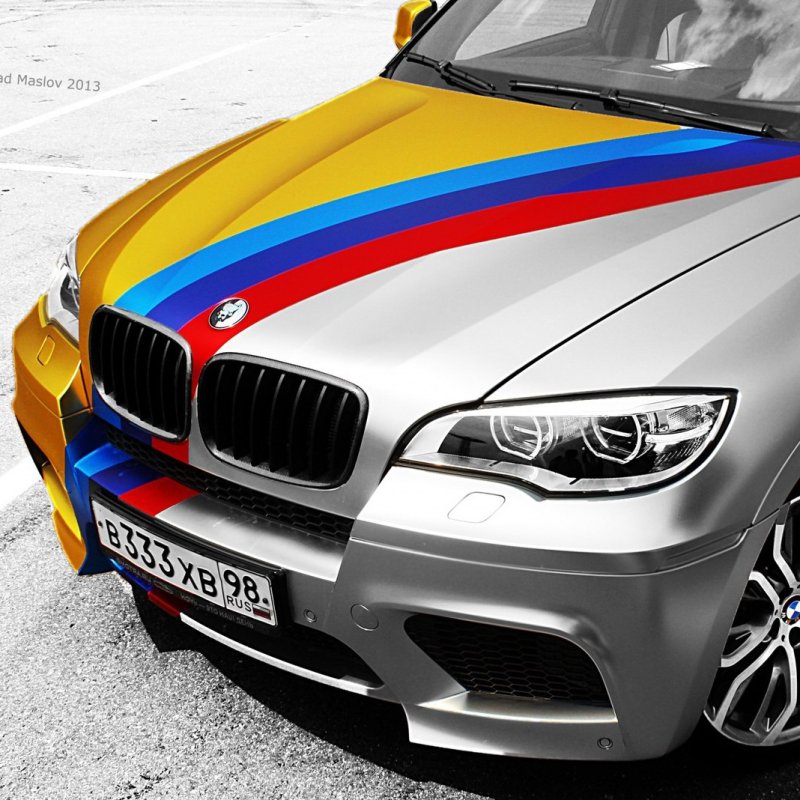 BMW f20 в виниле