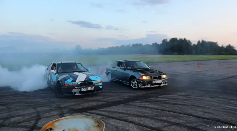 BMW e39 дрифт