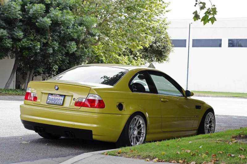 BMW e46 Yellow