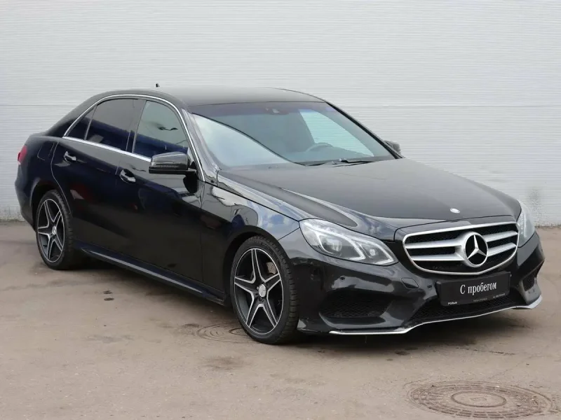 Mercedes e class w213 черный