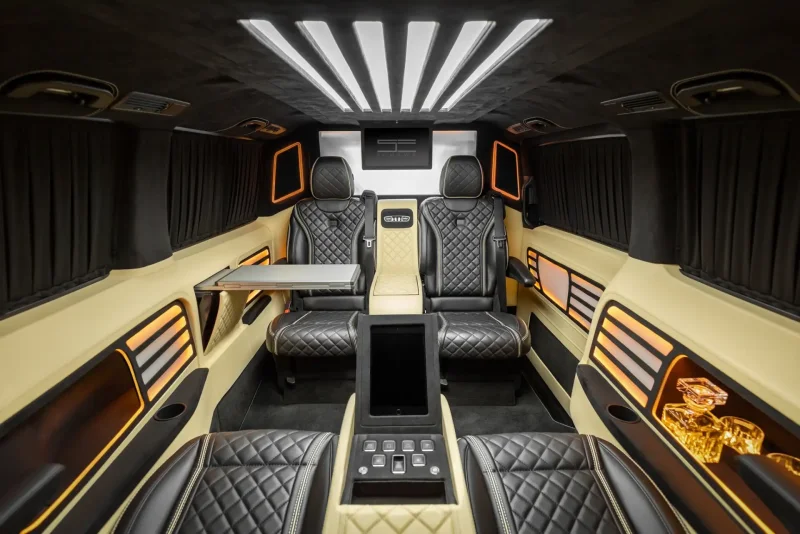 Mercedes Benz v class Interior Tuning 2022