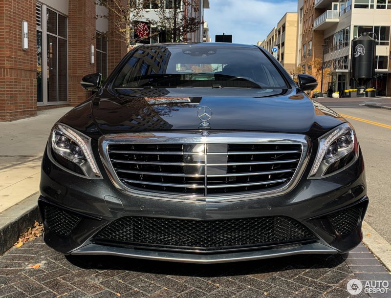 Мерседес s63 AMG w222 белый