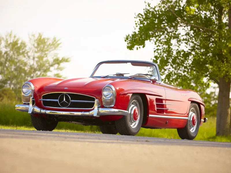 Mercedes Benz 300sl Red