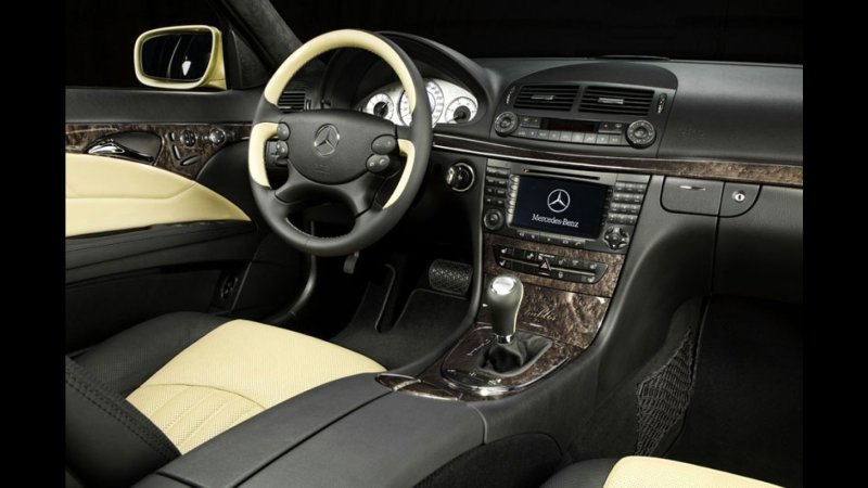 Mercedes Benz e class w211 салон
