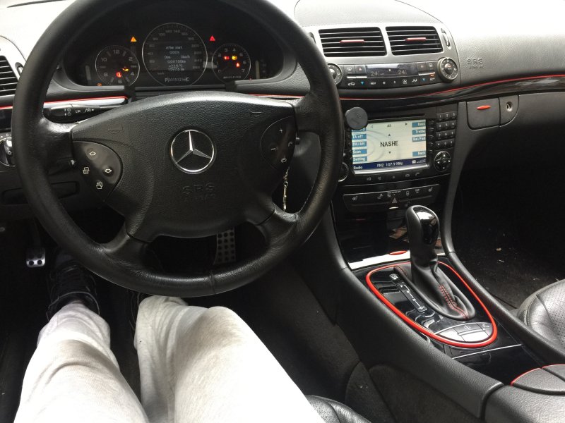 Mercedes w211 салон