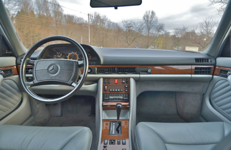 Mercedes Benz w126 560 sel салон