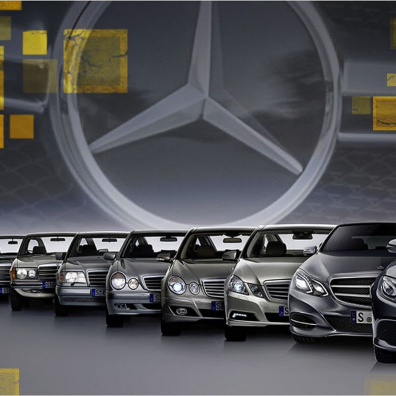 Эволюция Mercedes Benz е class