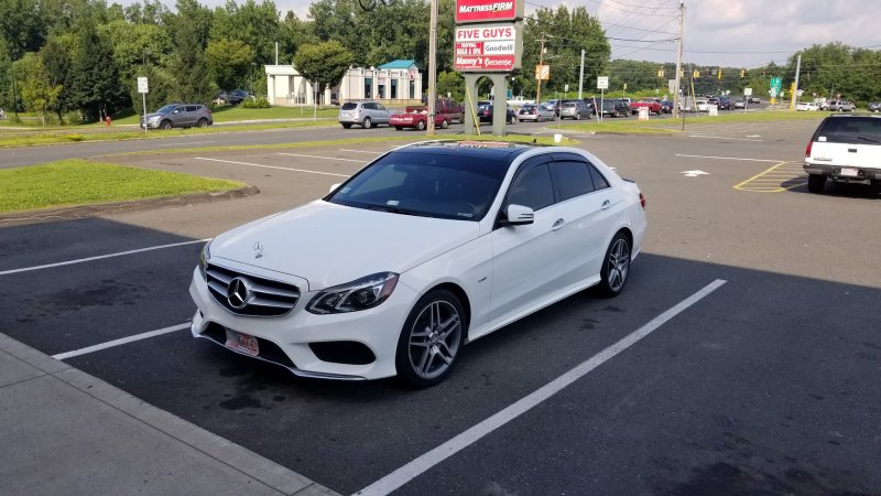 Mercedes-Benz e-class (w212) тонировка