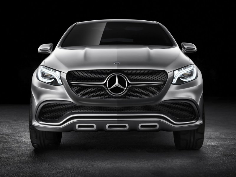 Mercedes-Benz Concept Coupe SUV first look