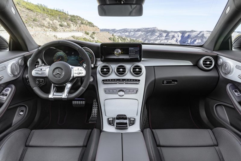 Mercedes c class 2019 салон