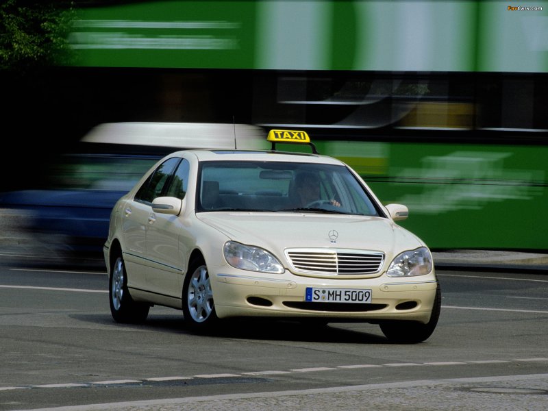 Mercedes Benz s klasse Taxi
