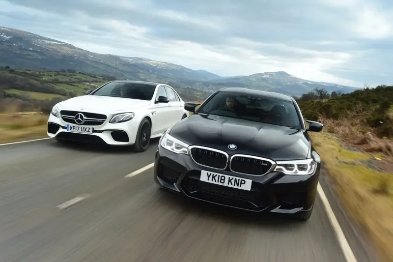 BMW m5 vs Mercedes e63 AMG