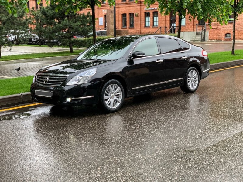 Nissan Teana 2012 черная