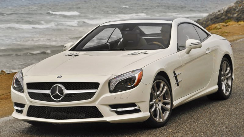 Mercedes Convertible sl550 2012