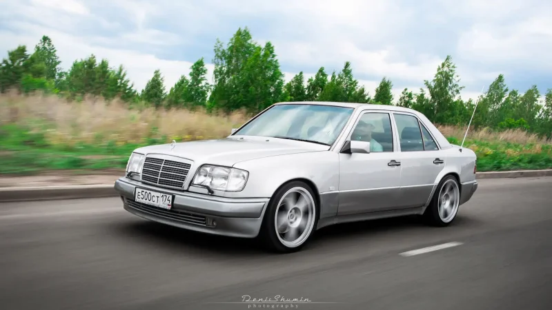 Mercedes w124 e500 волчок