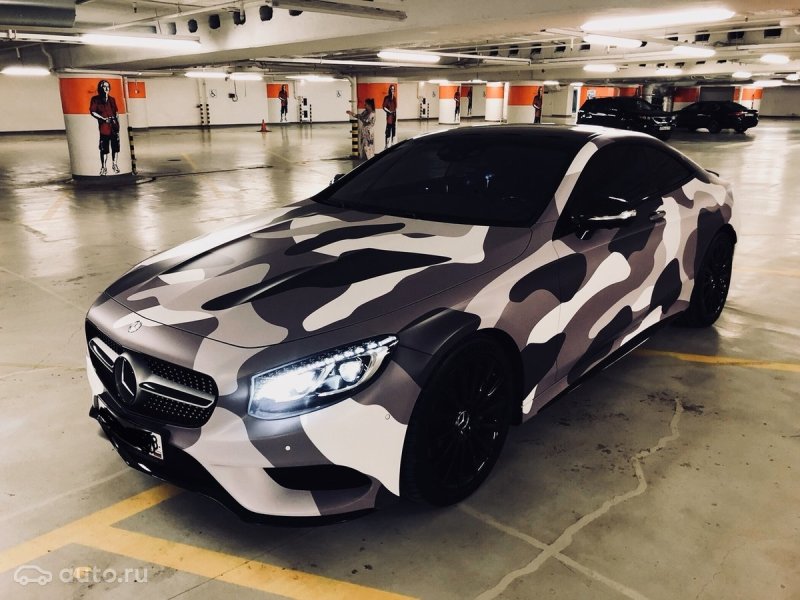 Mercedes AMG камуфляж