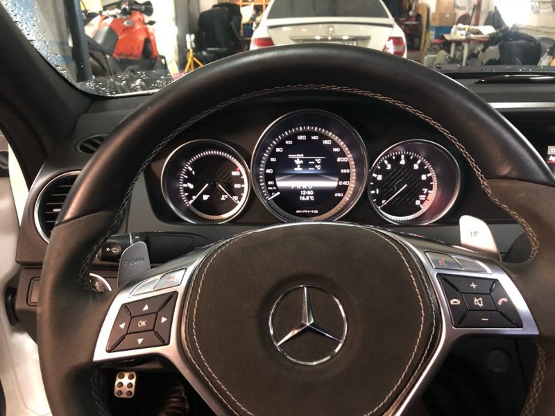 Mercedes Benz w204 руль