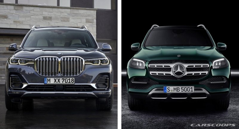 BMW x7 vs Mercedes GLS