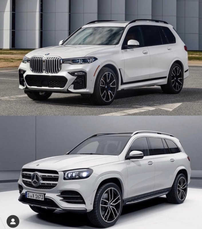 BMW x7 vs Mercedes GLS