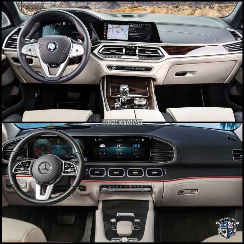 BMW x7 2020 салон