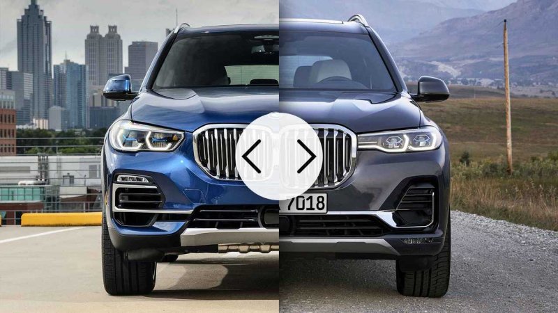 BMW x7 vs BMW x5