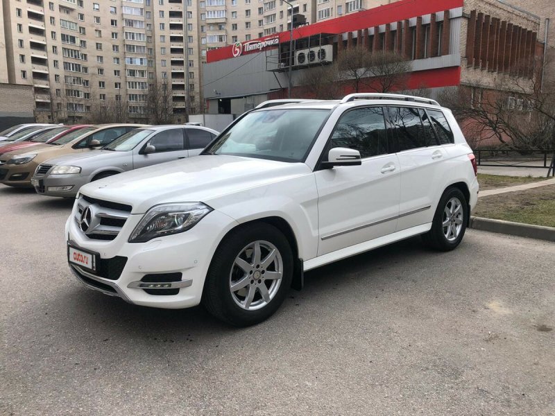 Мерседес GLK 250 белый