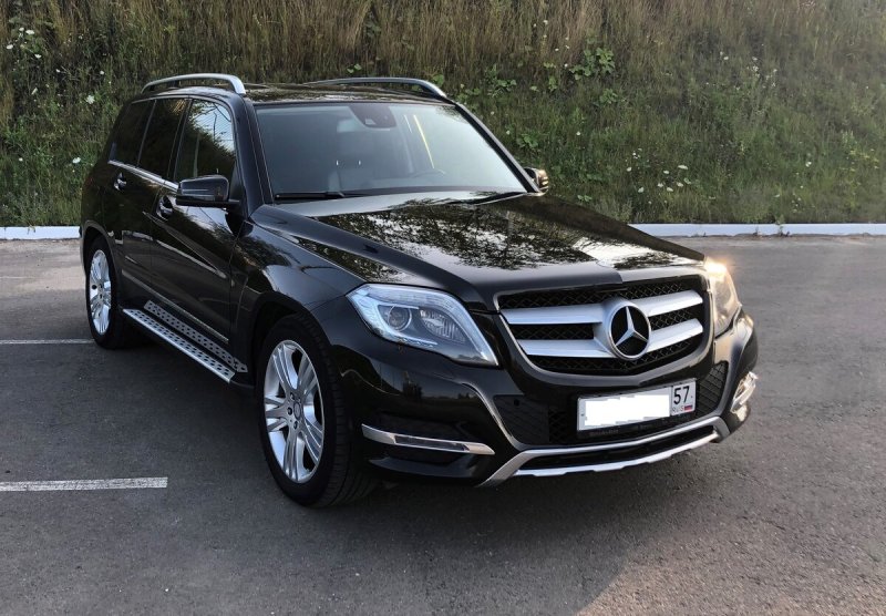 Mercedes GLK 2015 черный