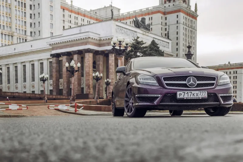 Mercedes CLS AMG 63 Москва Сити