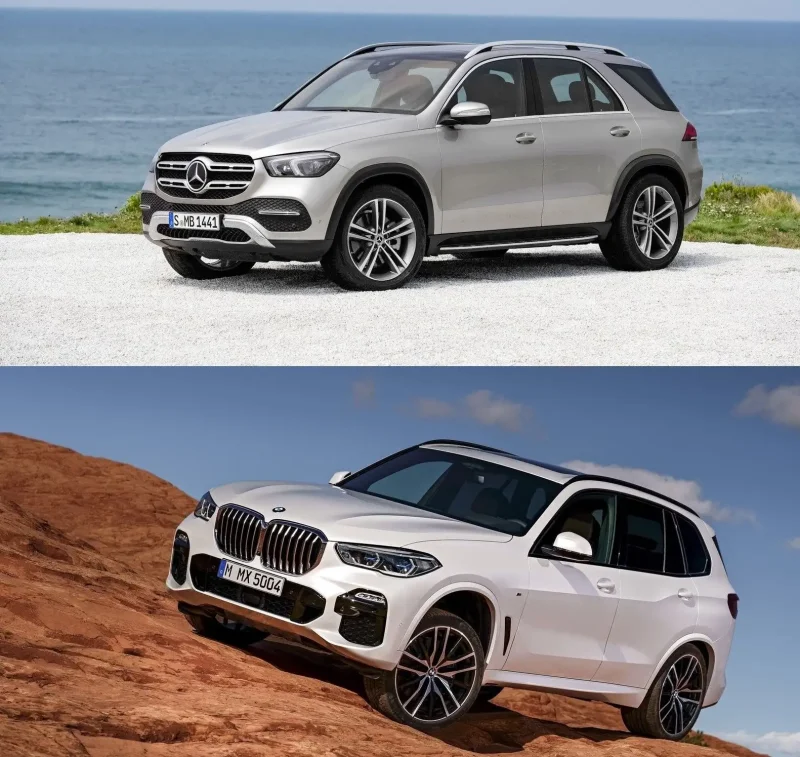 BMW x5 vs Mercedes GLE 2019