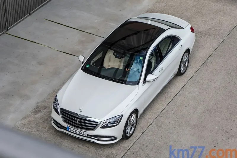 Мерседес Benz s class с панорамной крышей 2020