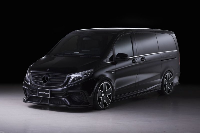 Mercedes v-class w447 Black