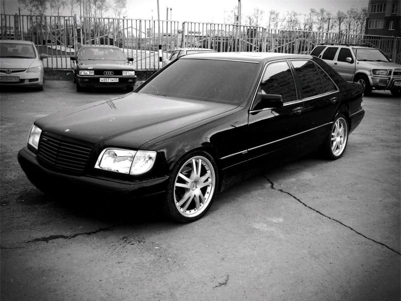 Mercedes-Benz w140 Бандитский