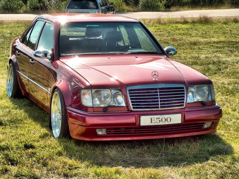 Мерседес w124 черный