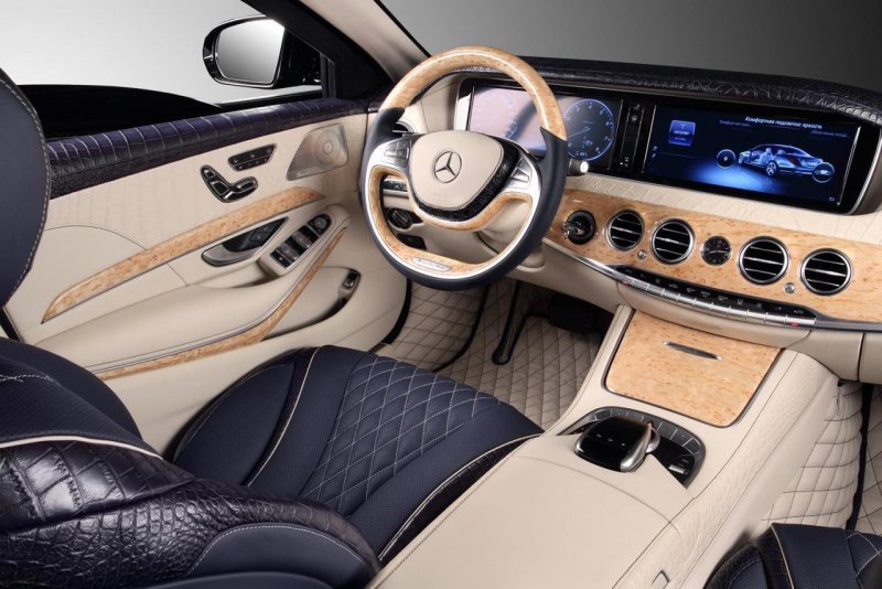 Mercedes Benz s class 2014 салон