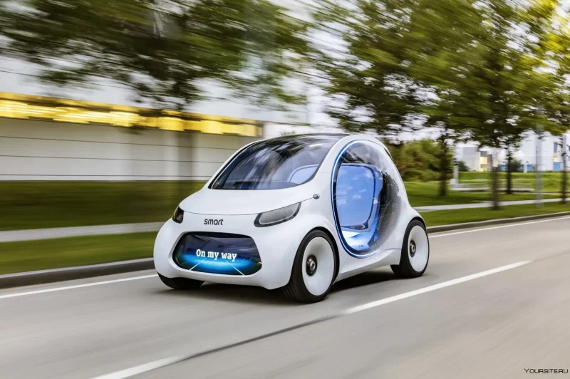 Электромобиль Mercedes Smart Vision EQ Fortwo