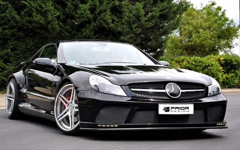 Mercedes sl55 AMG Black Edition Tuning