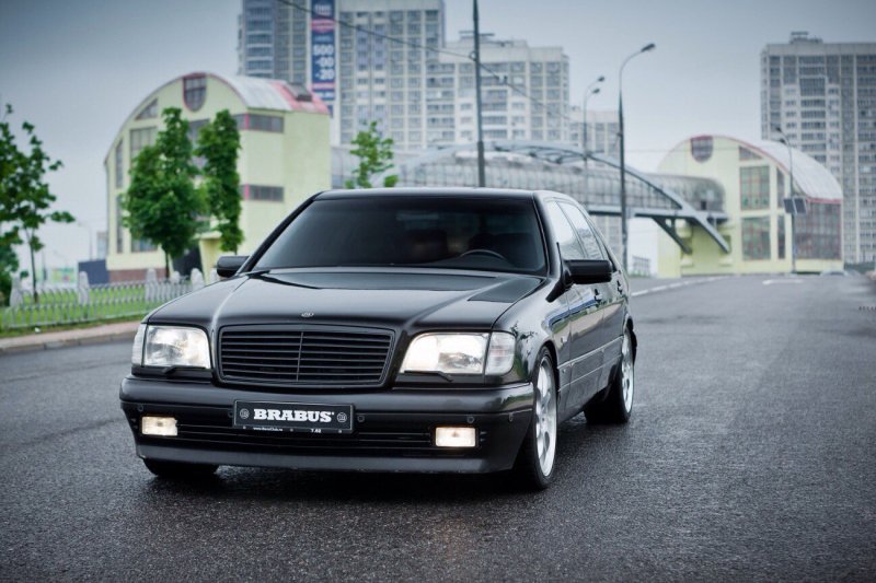 Mercedes Benz w140 s600 Бандитский