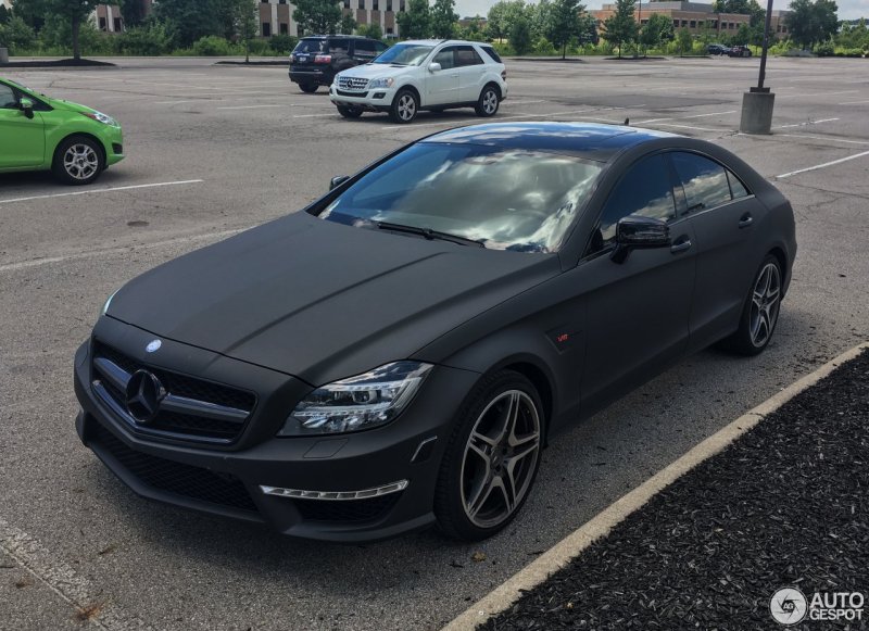 Mercedes CLS 63 AMG матовый