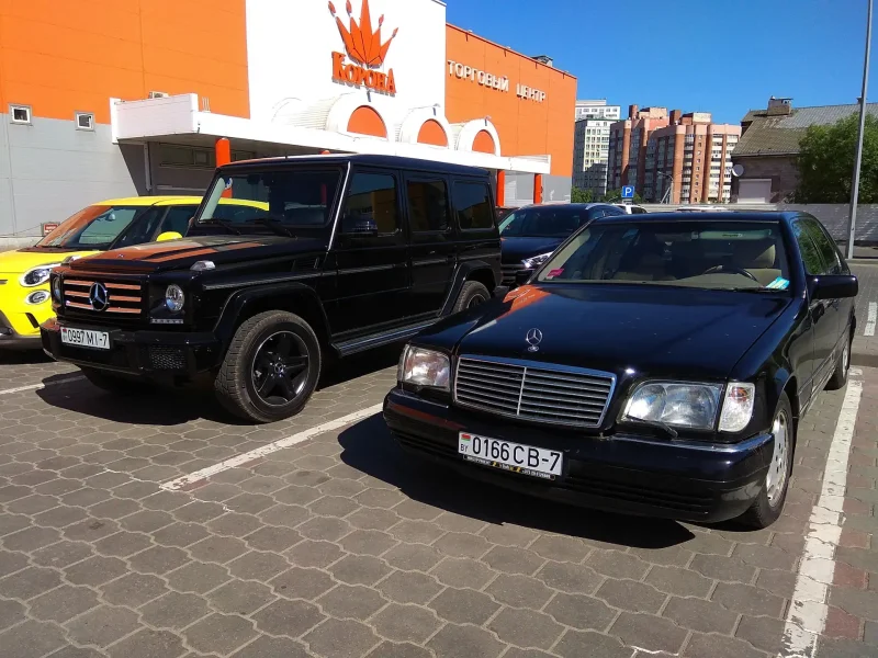 Мерседес w140 и Гелик