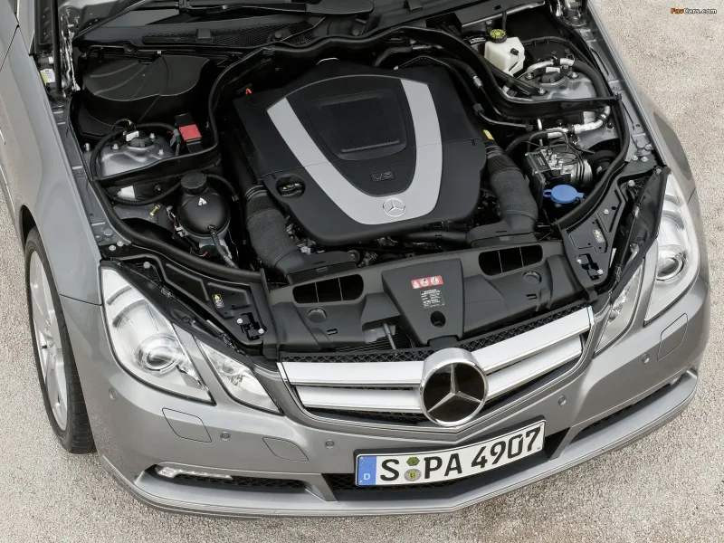 Mercedes Benz e class w212 мотор