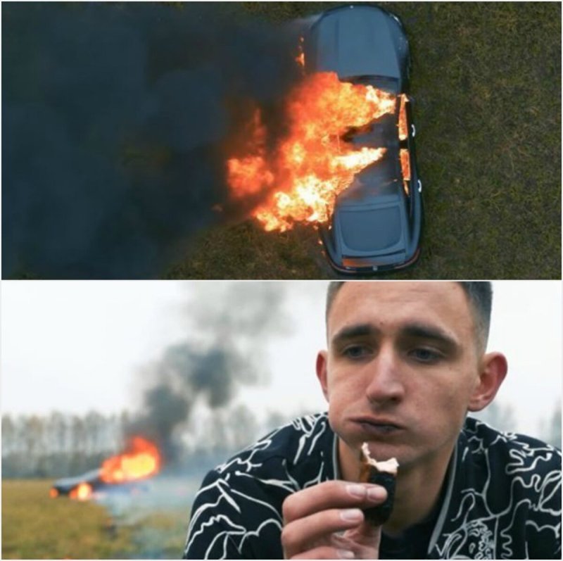 Литвин Михаил блоггер с машиной