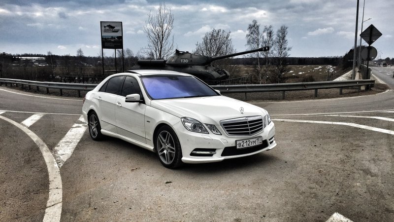 E class Mercedes w212 Рестайлинг черный