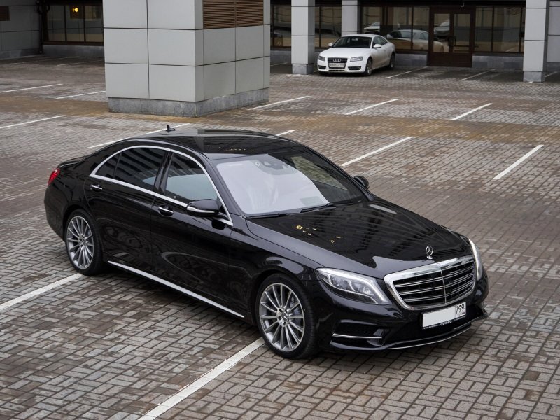 Мерседес s63 AMG w222 белый