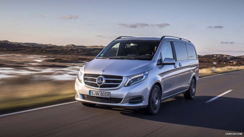 Mercedes Benz v class w447 White