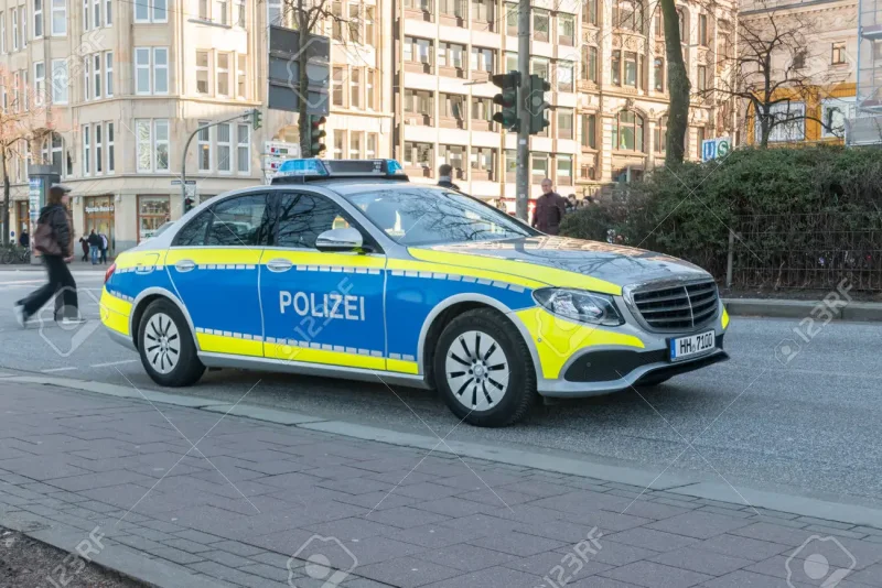 Полицейские Мерседесы Германии