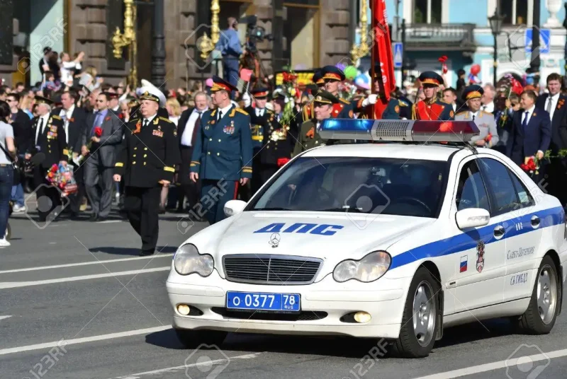 Мерседес полиция Санкт-Петербурга