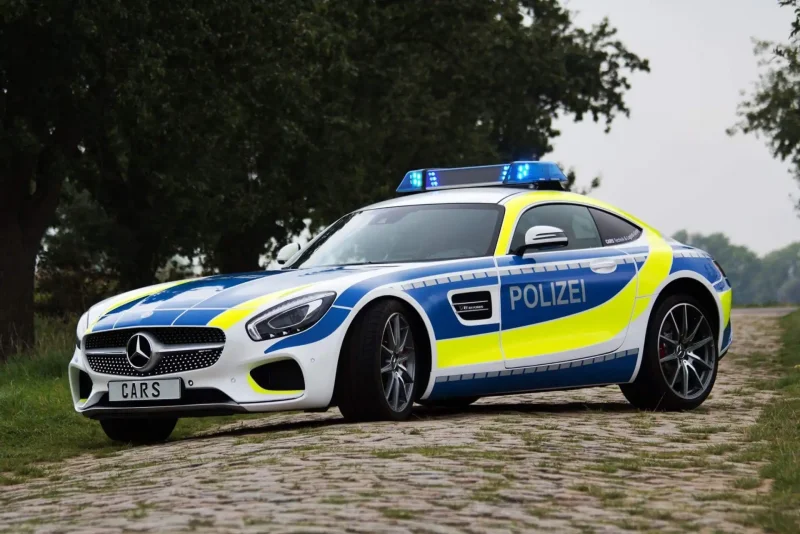 Mercedes AMG gt Police